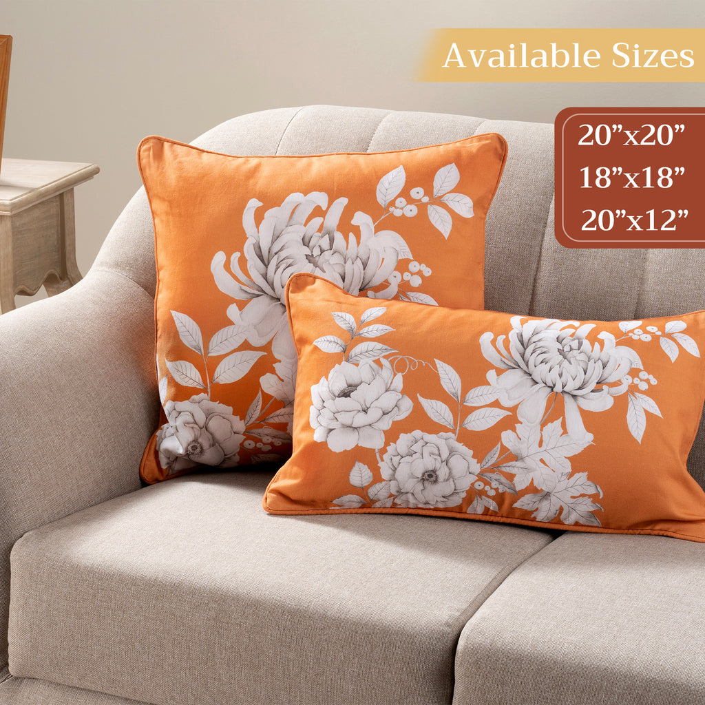 Pretty Autumn Throw Pillow Covers