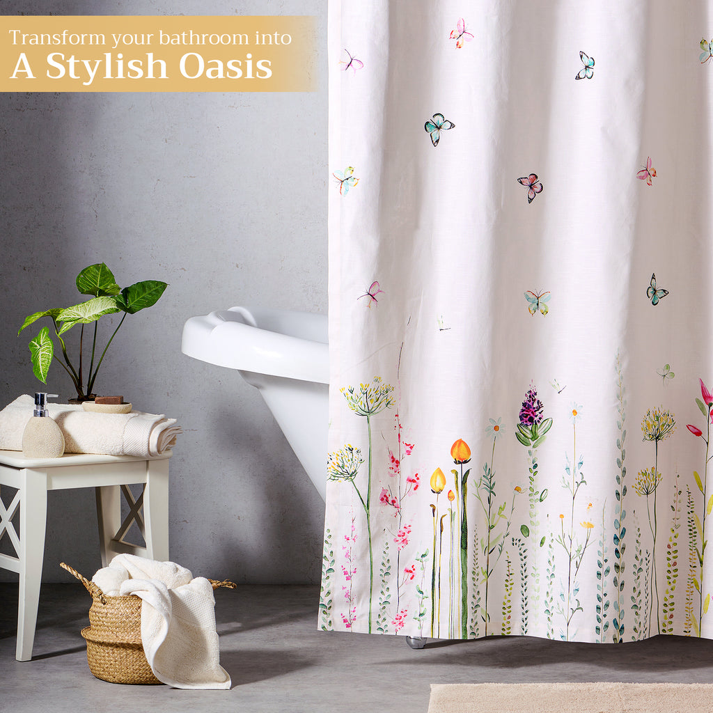 Botanical Fresh Shower Curtains