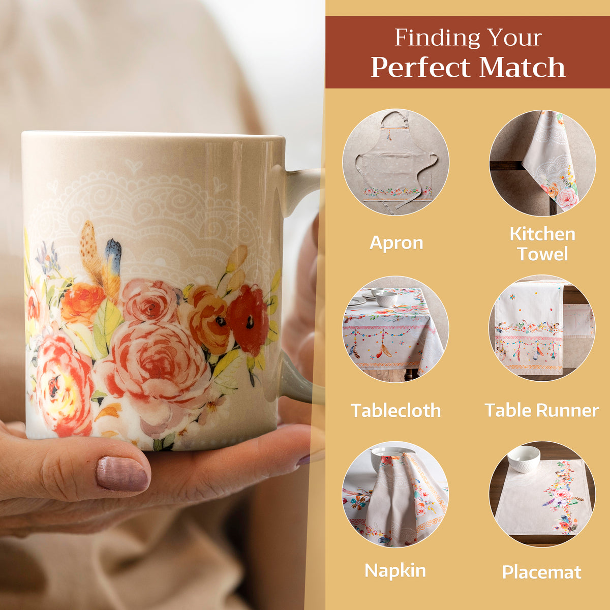 Ibiza - Beige Fine Bone China Coffee Mugs