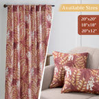 Feuillage Throw Pillow Covers
