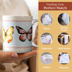 Blossoms in Spring Fine Bone China Coffee Mugs