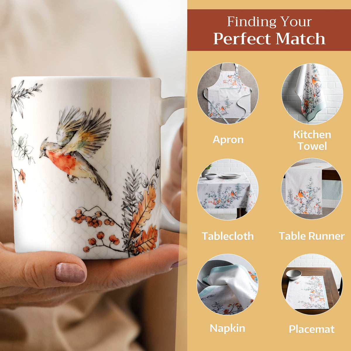 Whitish Shabby Chique Fine Bone China Coffee Mugs