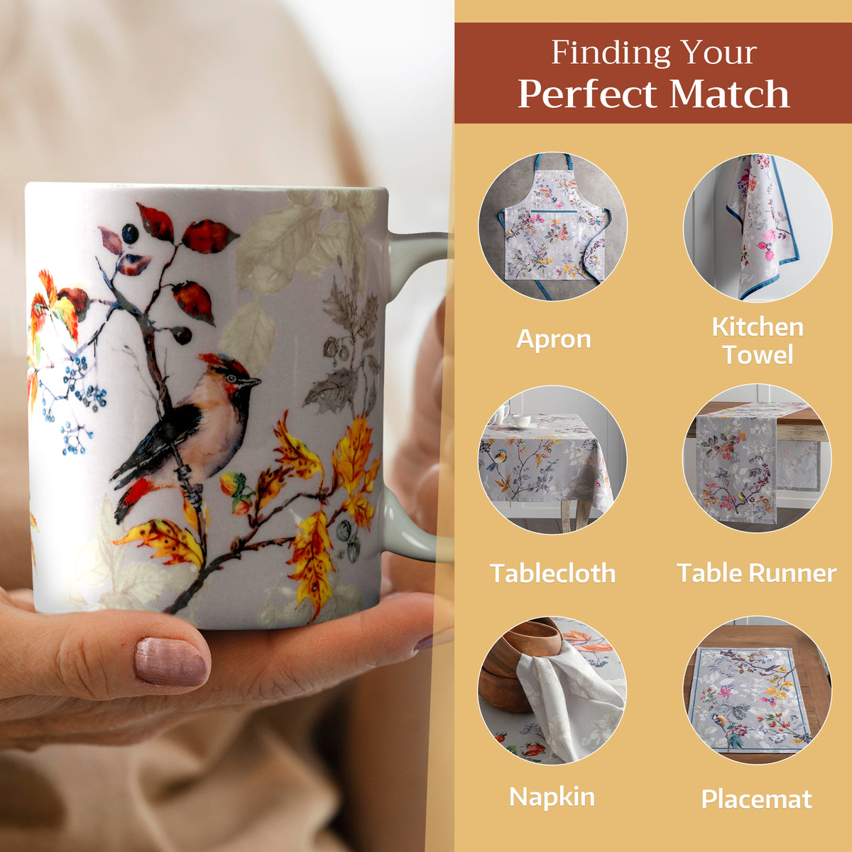 Equinoxe - Grey Fine Bone China Coffee Mugs