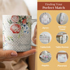 Champ De Mars Fine Bone China Coffee Mugs