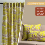 Calais Throw Pillow Covers