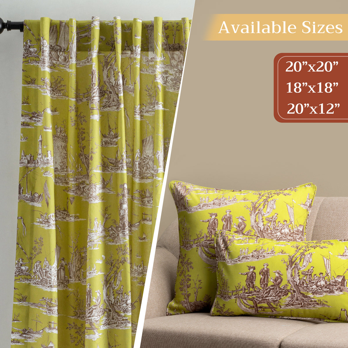 Calais Throw Pillow Covers