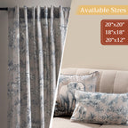 Savana Jouy Throw Pillow Covers