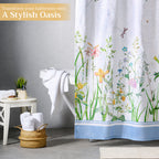 Fleurs De Mai Shower Curtains