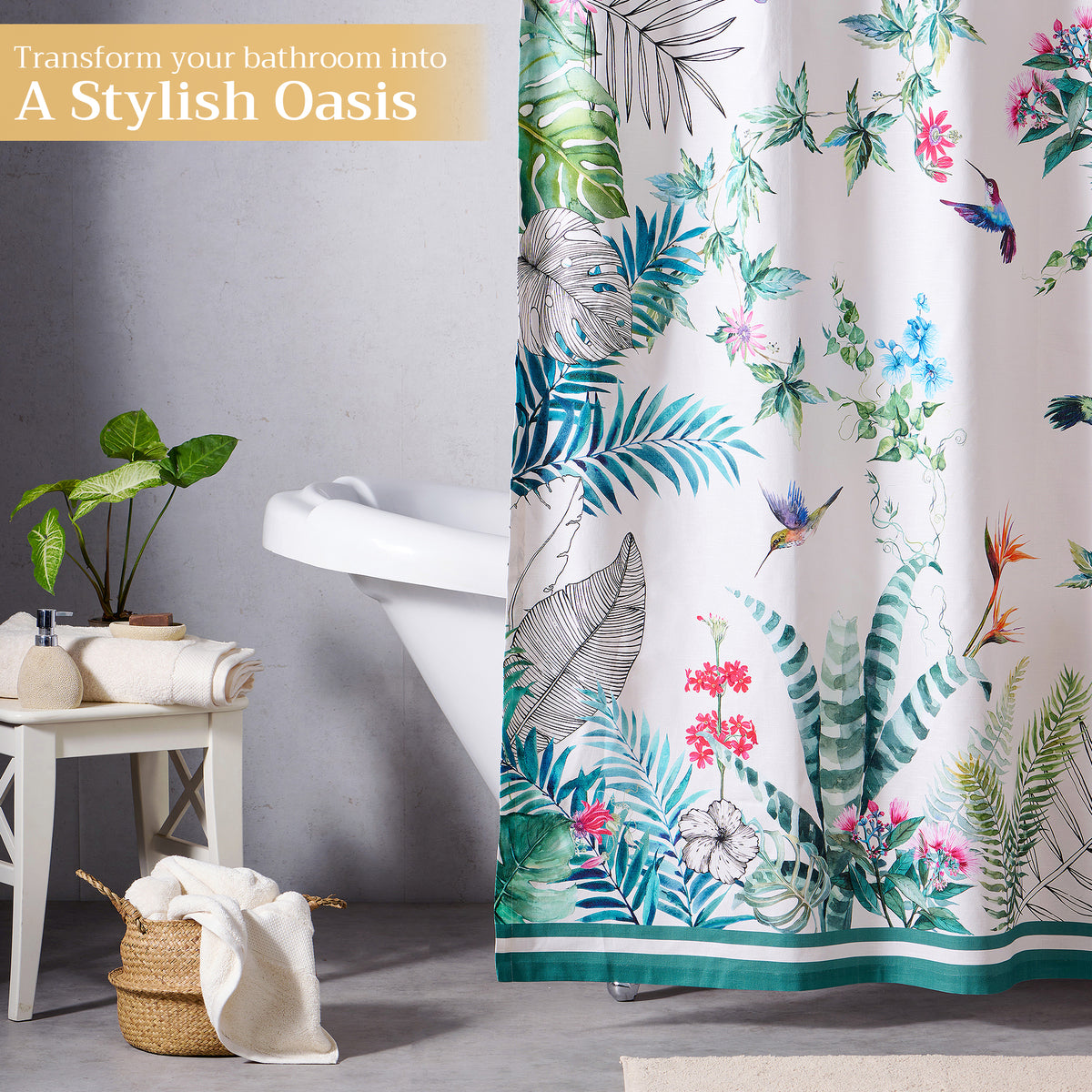Tropiques Shower Curtains