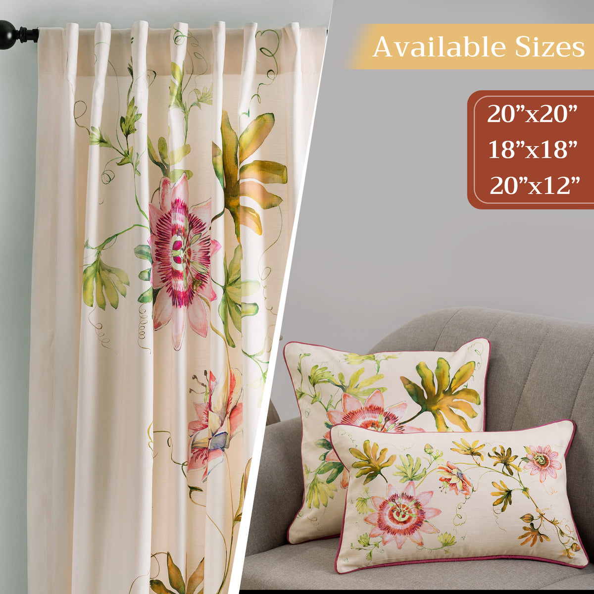 Passion Throw Pillow Covers