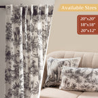 Savana Jouy Throw Pillow Covers