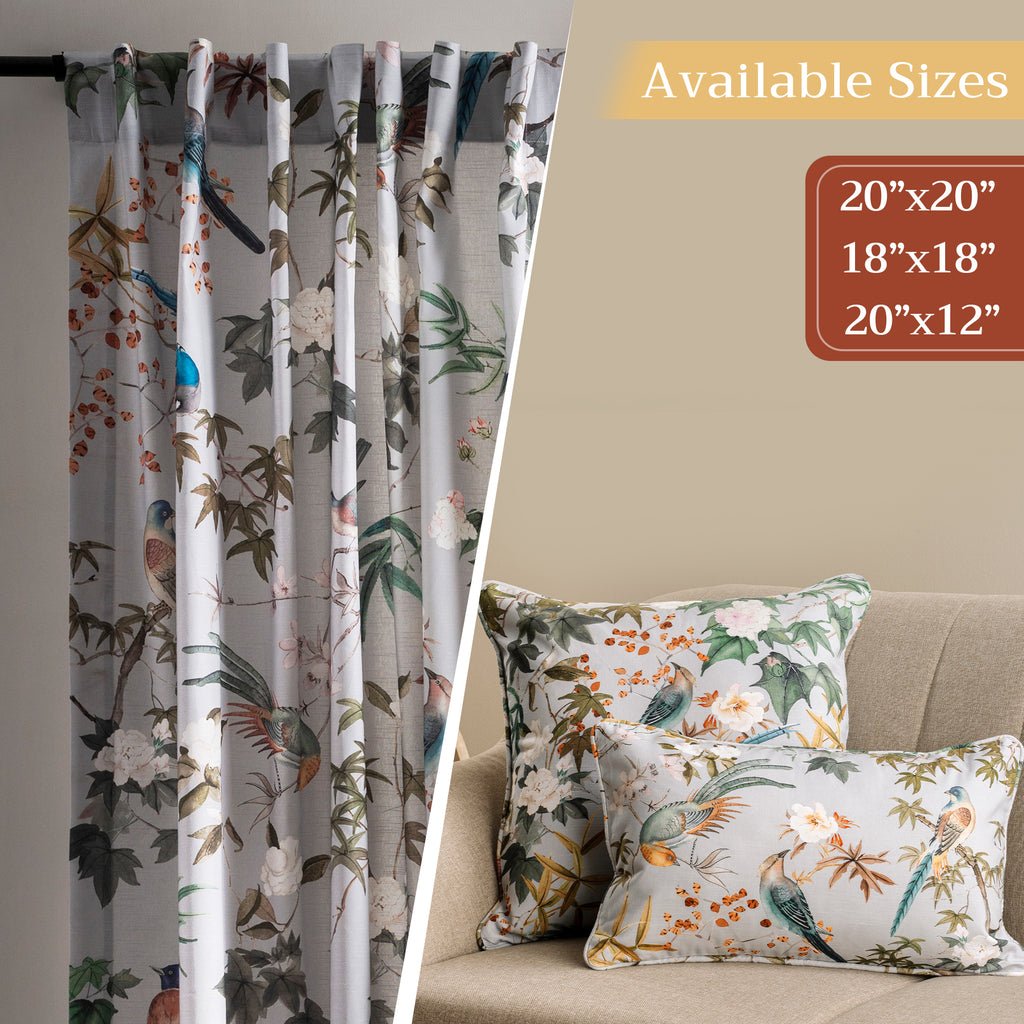 Hokuzai Throw Pillow Covers