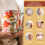 Amarante Fine Bone China Coffee Mugs