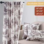 Trianon Throw Pillow Covers