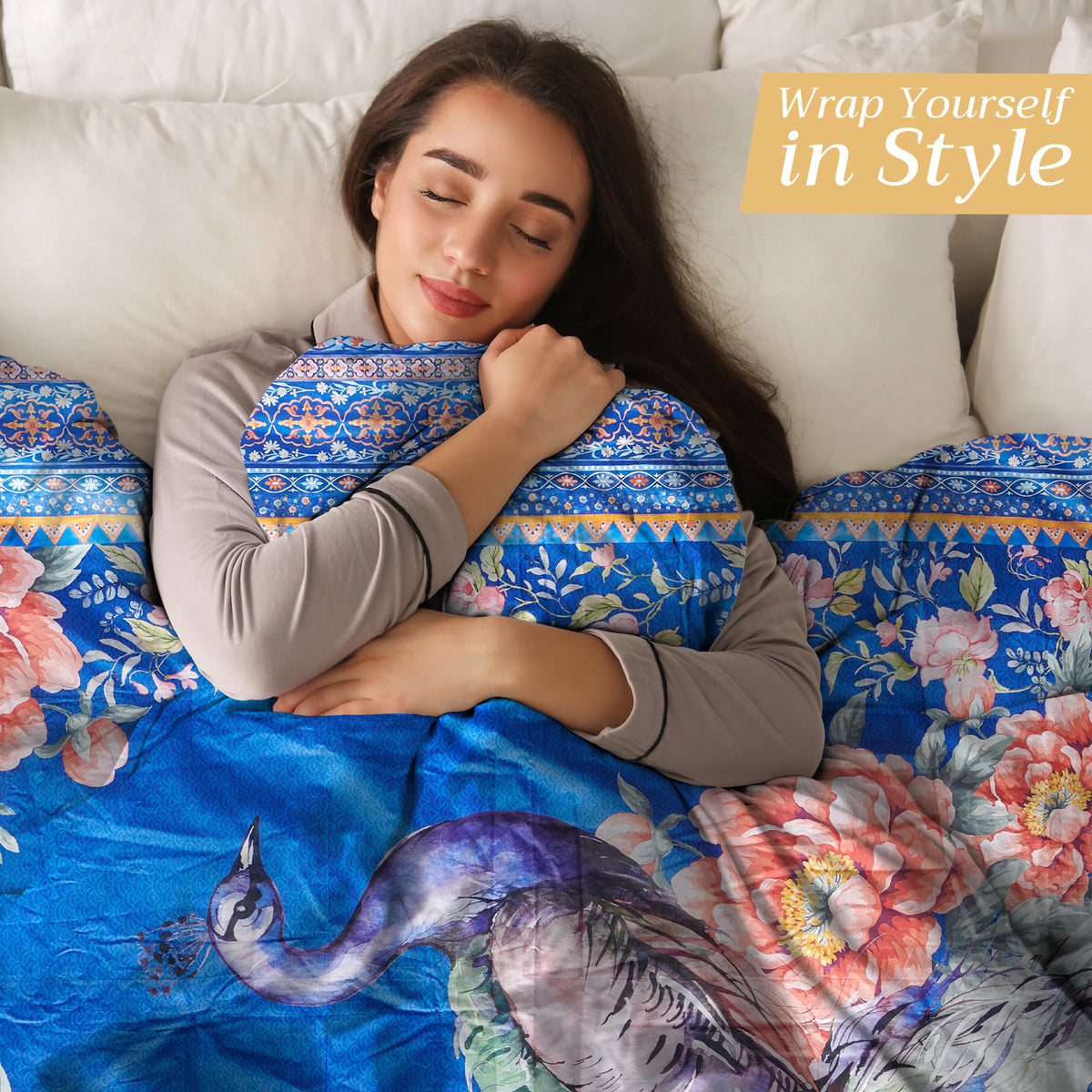 Secret Garden Throw Blankets