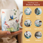 Tropiques Fine Bone China Coffee Mugs