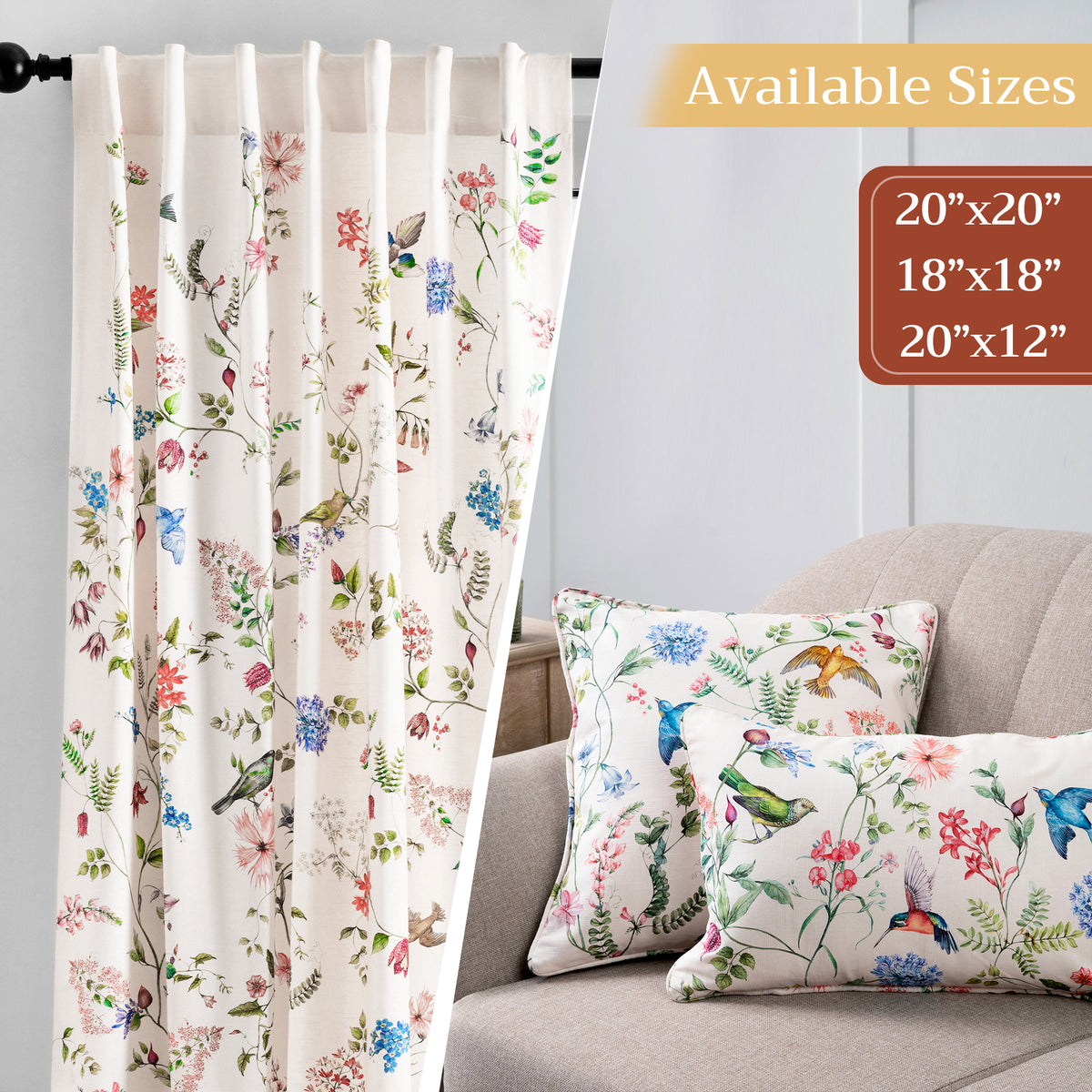 Neo Ipomee Throw Pillow Covers