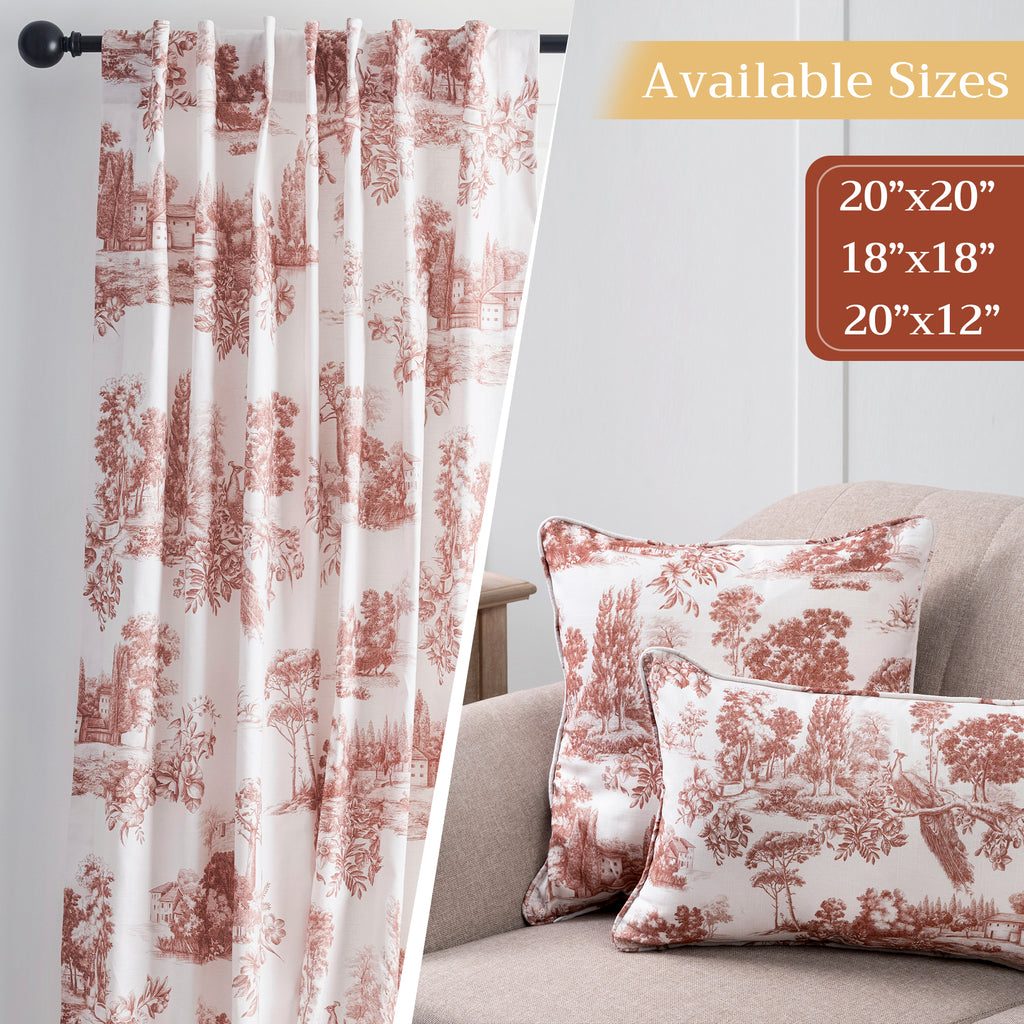Trianon Throw Pillow Covers