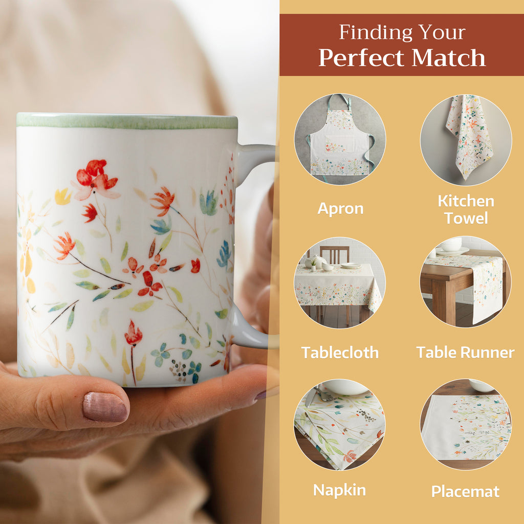 Colmar Fine Bone China Coffee Mugs