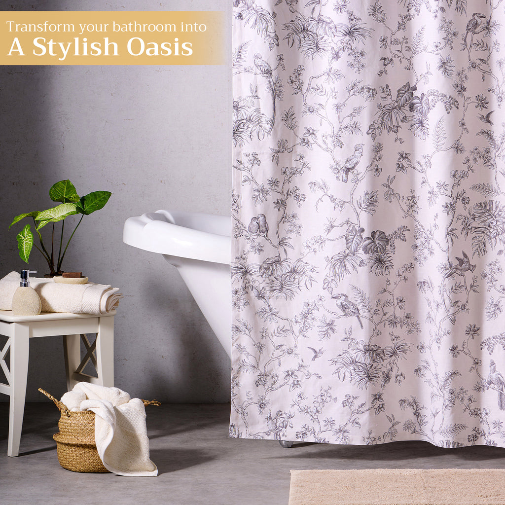 Jouy Paradise Shower Curtains
