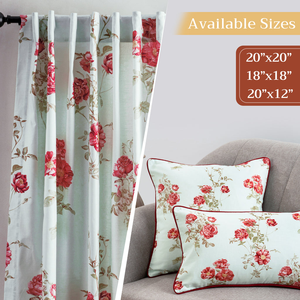 Villette Throw Pillow Covers