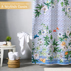 Passiflora Shower Curtains