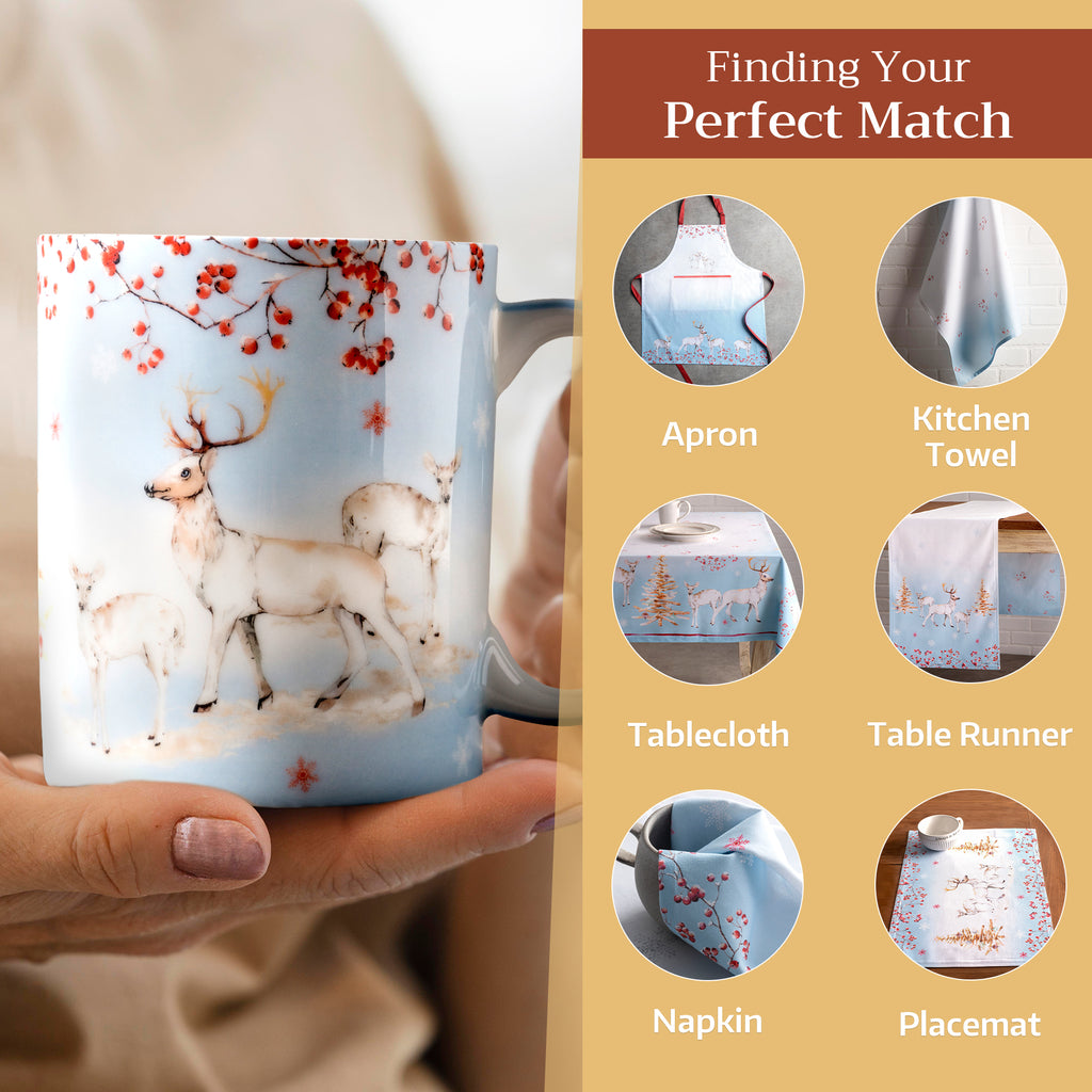 Fairy Tale Forest Fine Bone China Coffee Mugs