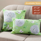 Artist Garden Throw Pillow Covers