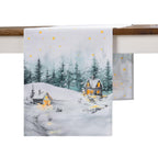 Neige de noel Table Runners