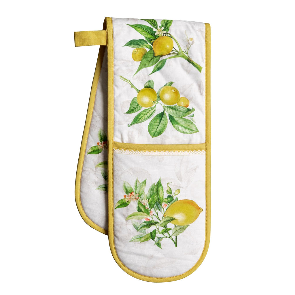 Limoncello Double Oven Mitts
