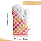Summer Maze Oven Mitts
