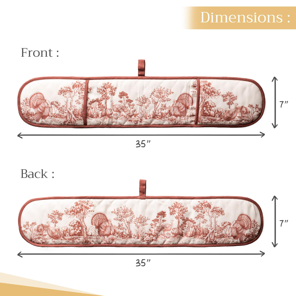 Holy Jouy Double Oven Mitts