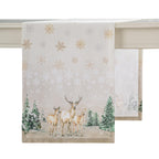 Deer In The Woods Table Runners