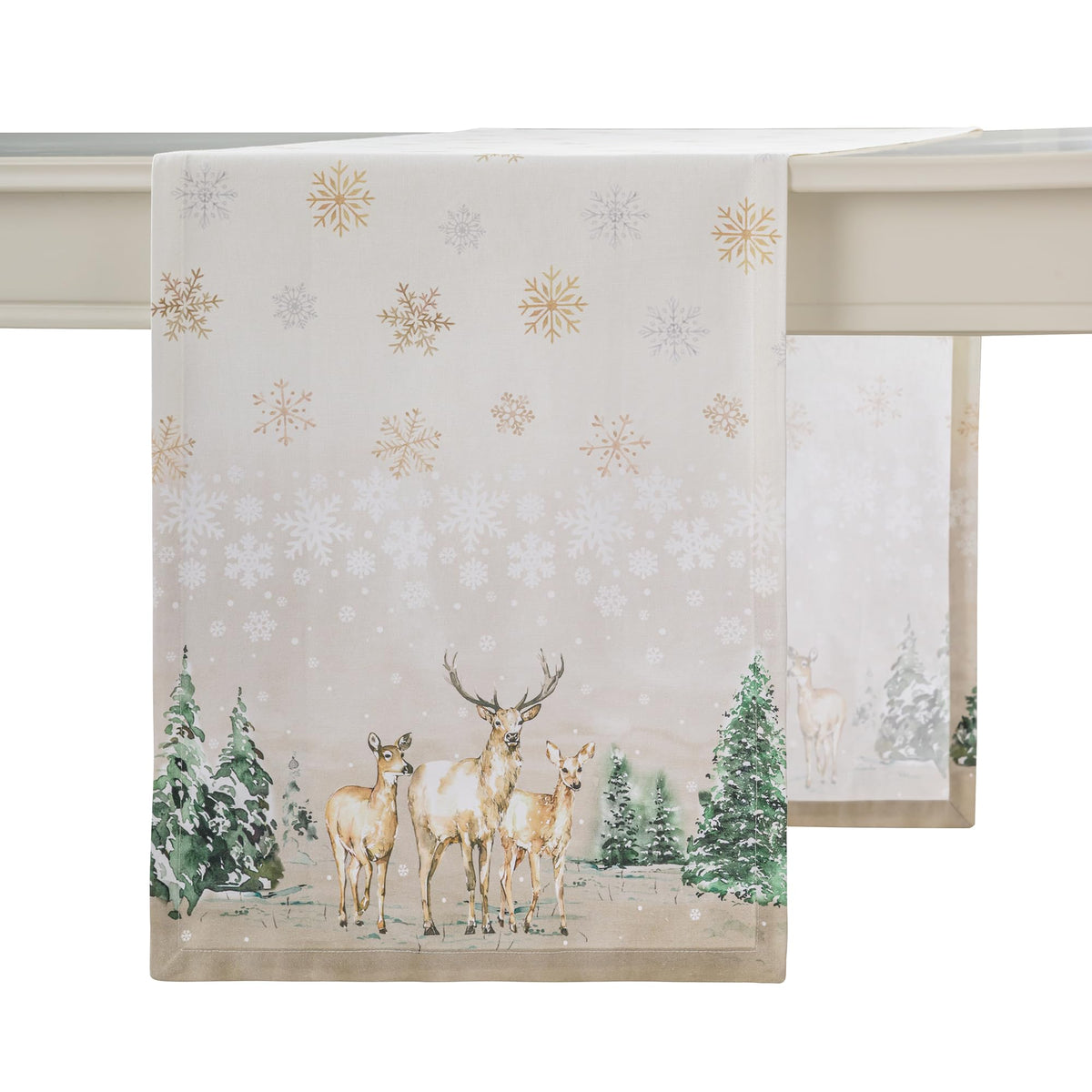 Deer In The Woods Table Runners