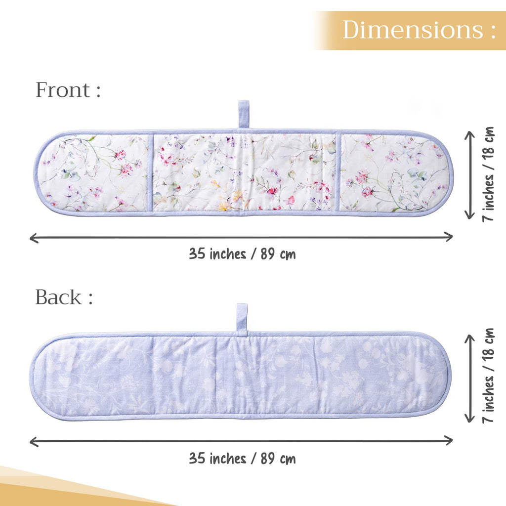 Summer Floral Double Oven Mitts
