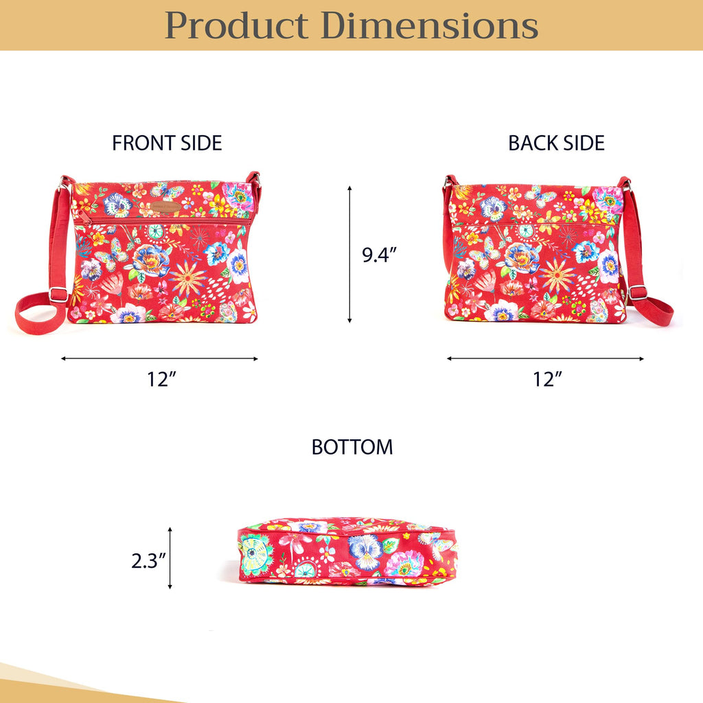 Happy Florals Cross Body Bags