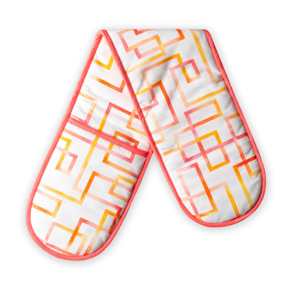 Summer Maze Double Oven Mitts