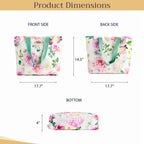 Pivoine Canvas Tote Bags