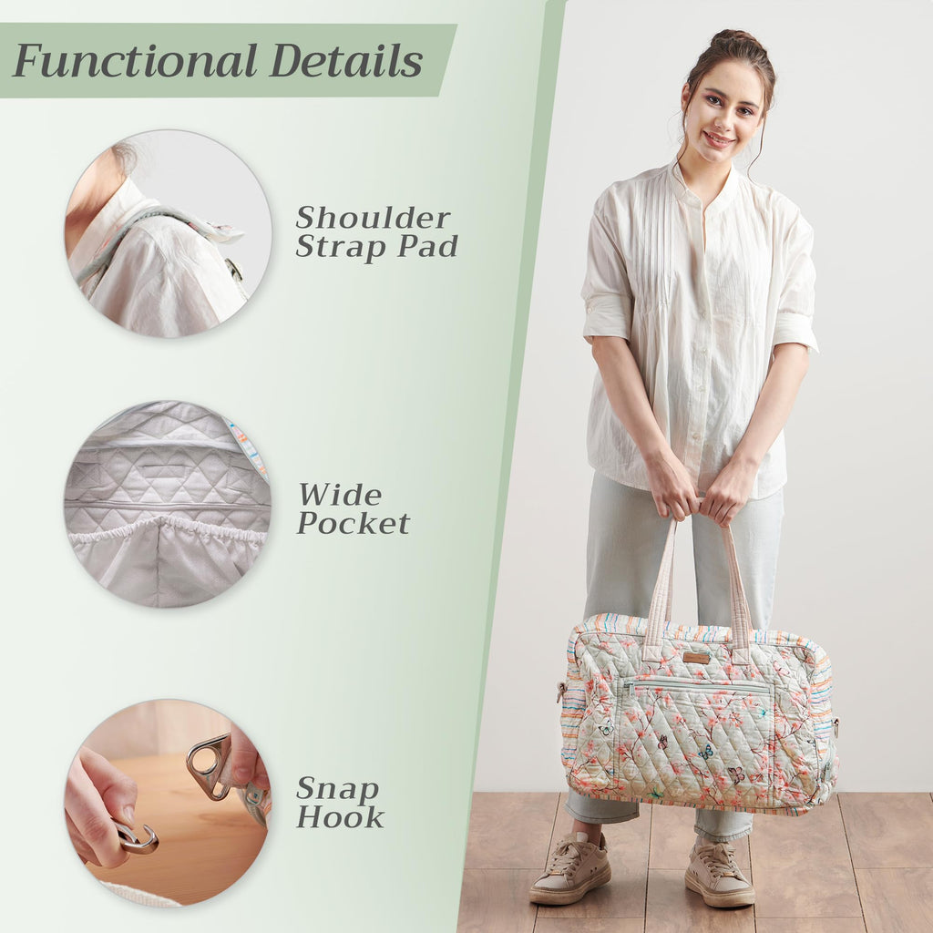Blossoms in Spring Weekend Bags