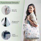 Ice Florals Shopping Bags