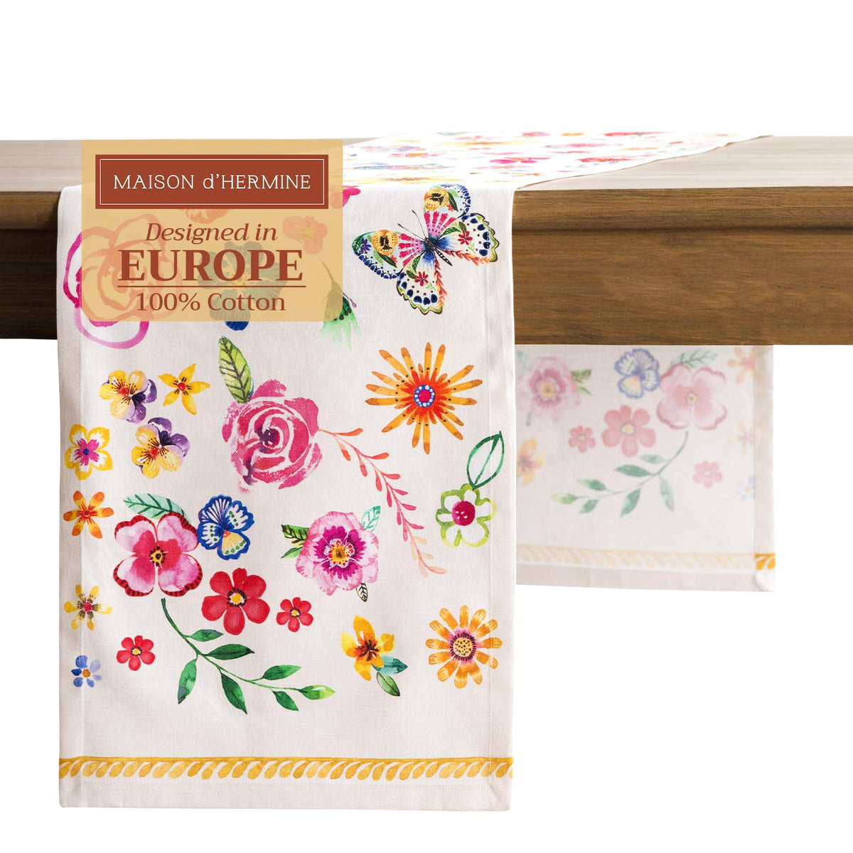 Happy Florals Table Runners