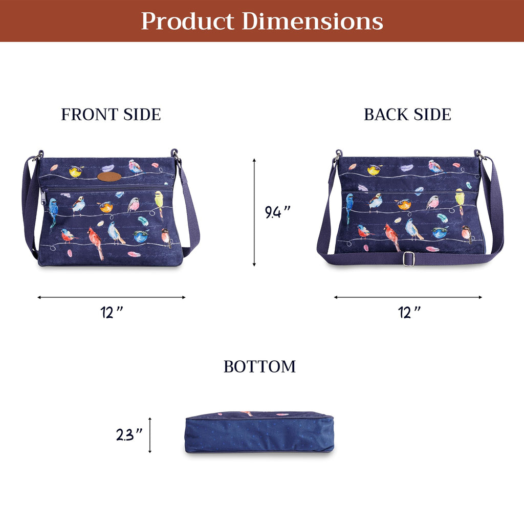 Birdies on Wire Cross Body Bags