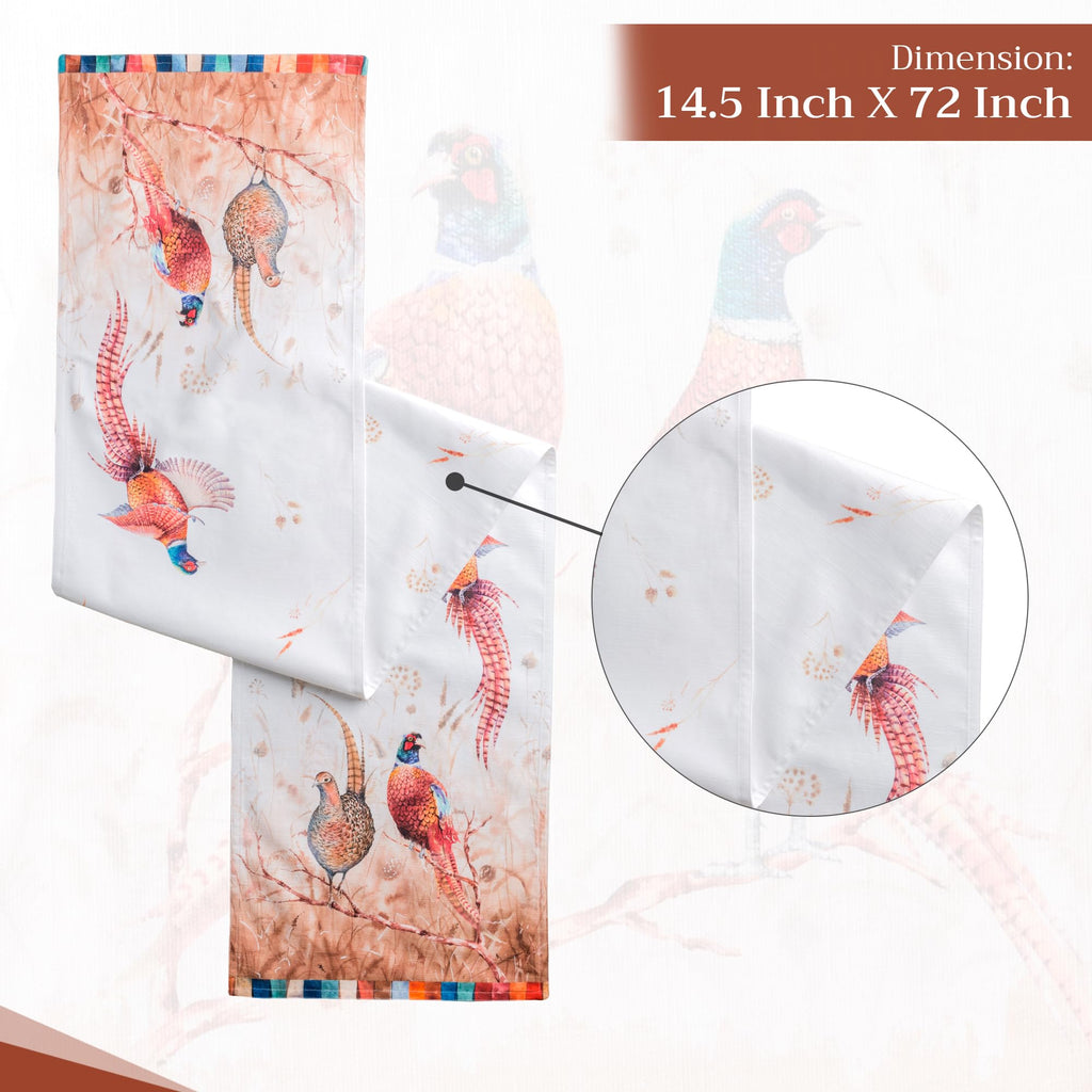 Faisan D'Automne Table Runners