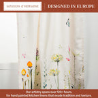 Botanical Fresh Kitchen Curtains