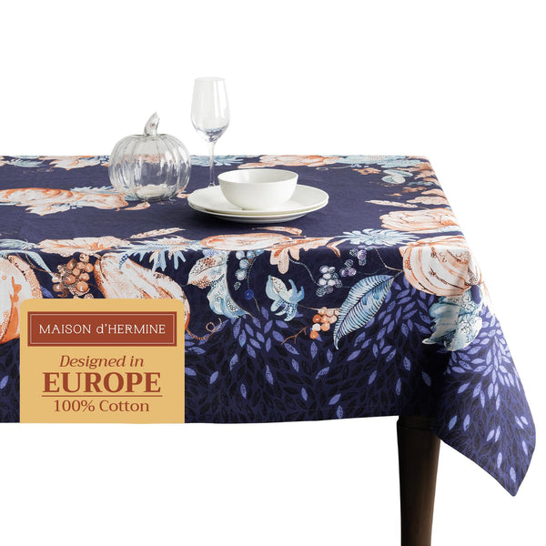 Pumpkin Blues Tablecloths