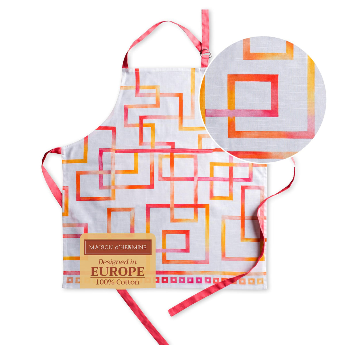 Summer Maze Apron