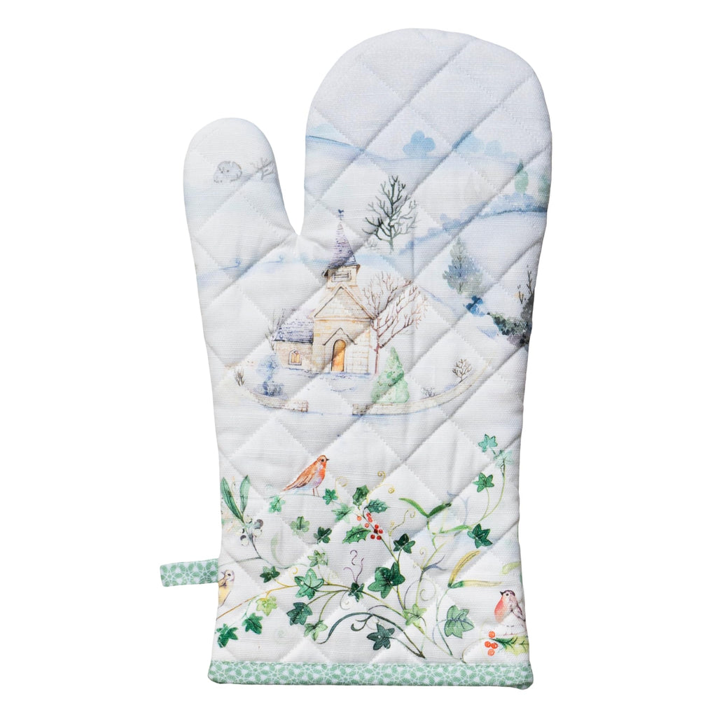 Snowy World Oven Mitts