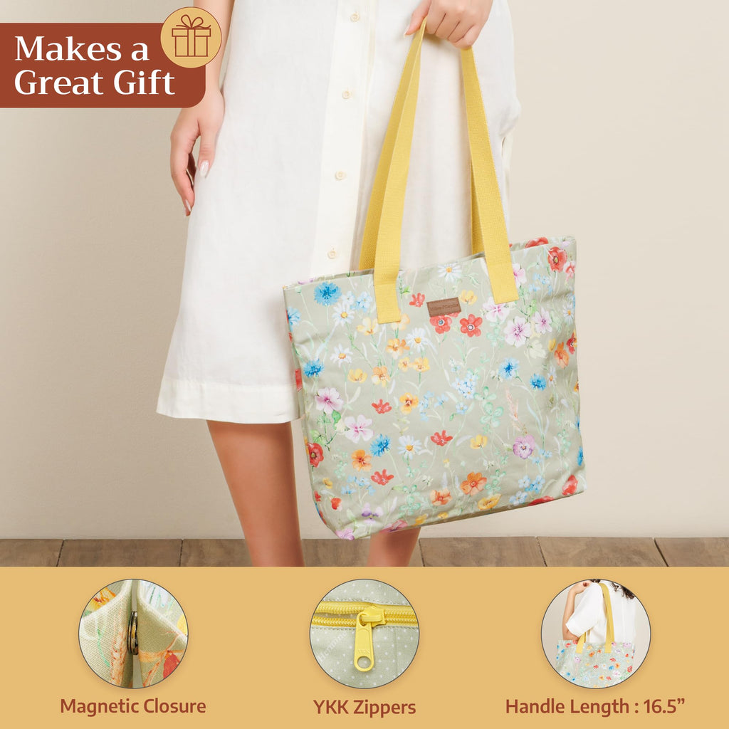 Summer Whisper Canvas Tote Bags