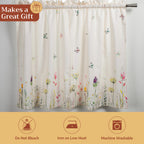 Botanical Fresh Kitchen Curtains