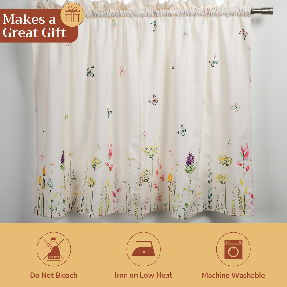 Botanical Fresh Kitchen Curtains